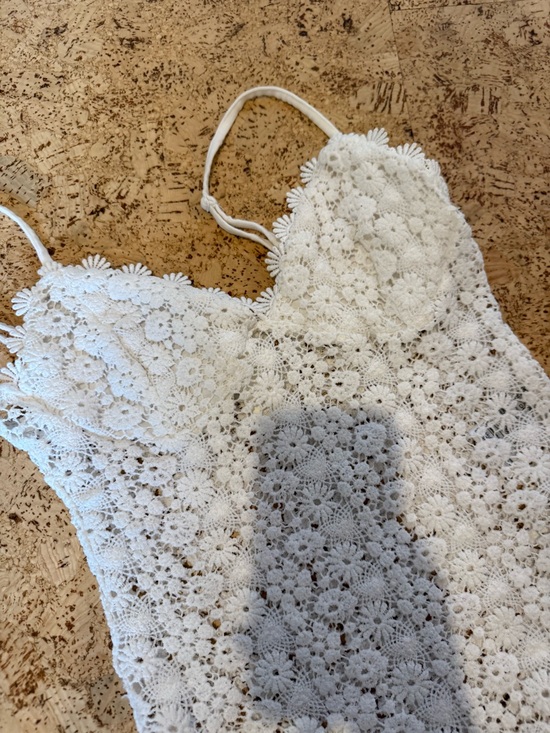 H&M Other - H&M White Floral Crochet Lace Slip